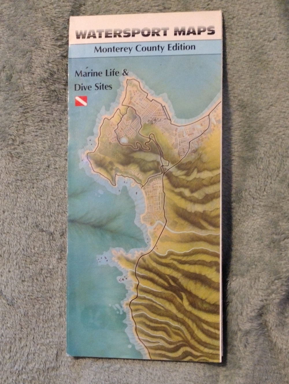 Vintage Monterey County Watersport Maps